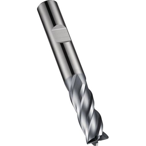 Fresa a candela S814HB DIN 6527L D.16mm Lunghezza totale 92mm Lunghezza taglio 32mm HM AlCrN