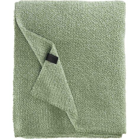 SCHÖNER WOHNEN couverture VIVID - 1 pièce 130x170 cm, vert