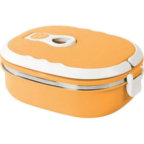 Boîte isotherme 900ml inox 304, lunch box chaud/froid 3-4h, repas étudiant bureau randonnée