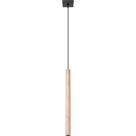 Lámparas colgantes Pastelo madera acero/madera 1xG9 Sollux (1/2)