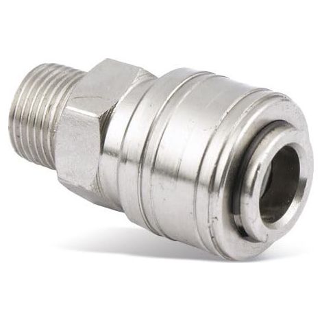 'RACCORD RAPIDE AIR COMPRIMÉ PNEUMATIQUE RACCORD RAPIDE 3/8 AG MARKENLOS