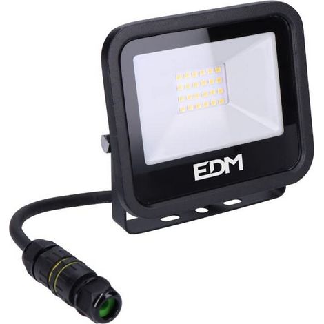 Faretto LED EDM 70401 Black Series Nero F 20 W 12,4 x 10,6 x 2,8 cm (6400 K) (1/5)