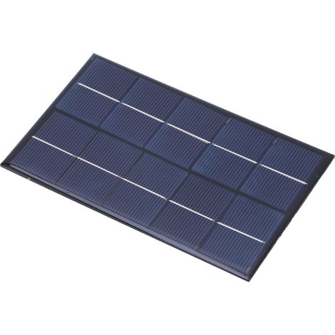 Chargeur solaire 2W à haut rendement de conversion, étanche et résistant aux UV, pour petits moteurs de ventilateur et lampes LED 5V (1/5)