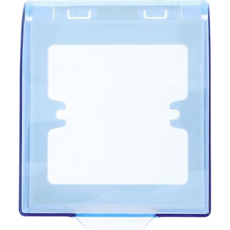 Single Outlet Covers Box Clear Weatherproof Outlet Box Outdoor Electrical Outlet Covers Baby Safety Plug Protector For Socket Receptacle Home Improvem (1/5)
