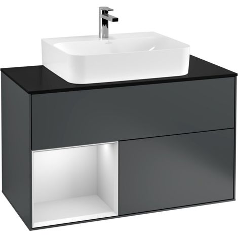 Villeroy & Boch G112MTHG meuble sous-lavabo Finion G11 (1/2)