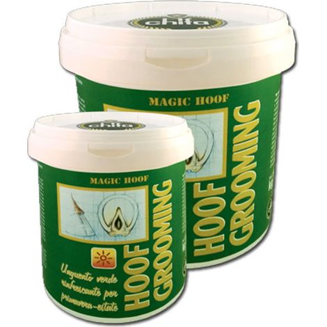 Graisse pour sabots 500 g: Onguent vert pour sabots Hoof Grooming avec action rafraîchissante