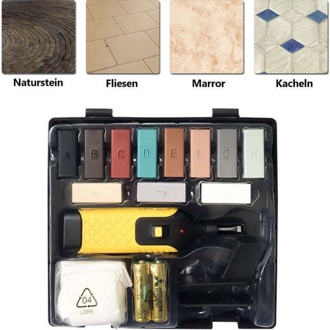 Kit de réparation multi-sols - 11 bâtons de cire (1/3)