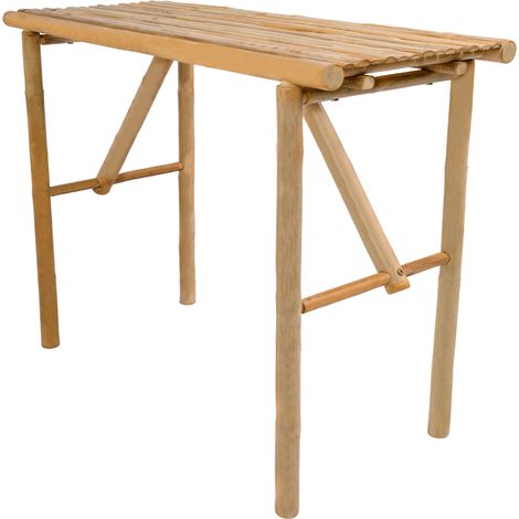 Nordlys - Console Table en Bois de Bambou (1/5)