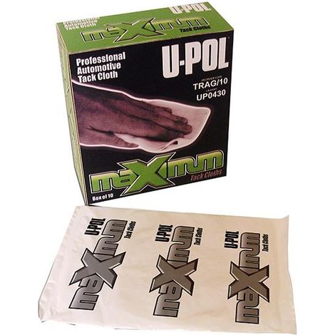 U-POL High-Performance Tack Cloths Pack of 50 (Model UPOTRAG50) for Automotive Surface Preparation (1/3)