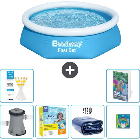 Bestway Fast Set Rund - 244x61 cm - 7-teilig S181