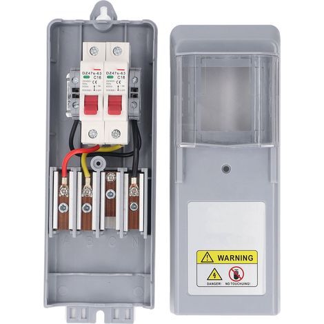 Contrôleur de boîte de Distribution de lampadaire 230V 400V 16A, interrupteur extérieur, contrôle étanche (1/5)