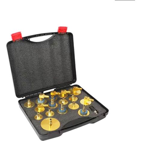 Kit de Purge Frein 17 Pièces– Adaptateur Rapide pour VW/BMW, Compatible Fluide Frein DOT4 (1/5)