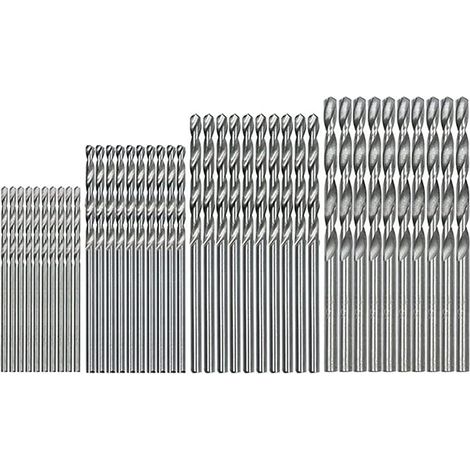 Set mit 40 Mini-Nutbohrern von 0,5 mm bis 2,0 mm für Spiralbohrer (1/5)