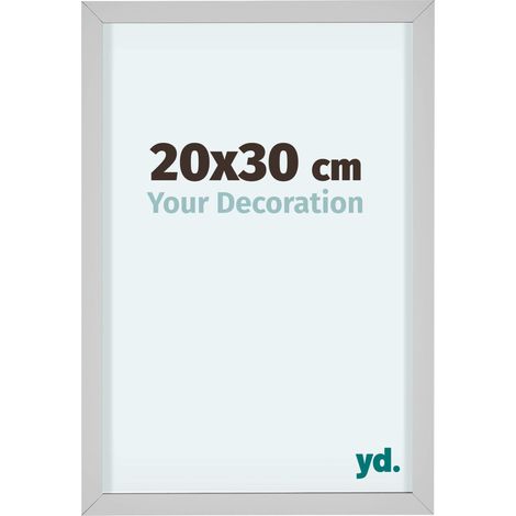 yd. - Cadre photo 20x30 - Blanc - Aluminium - Virginia (1/5)