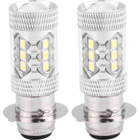 Eosnow Ampoule de phare LED de Conversion Super brillante pour moto 80W, 2 pièces (lumière blanche)