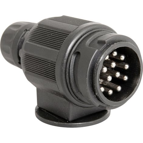 HP Autozubehör 28252 Anhänger Stecker [Stecker 13polig - Stecker 13polig] Kunststoff