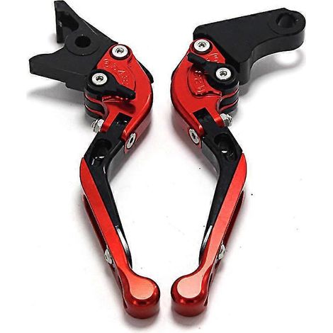 Leviers de frein et d'embrayage CNC pliables et extensibles, usinés au laser, pour Yamaha YZF R6 2017-2018 - K (1/5)