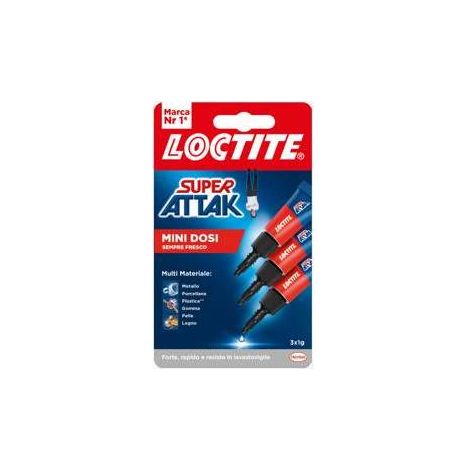 ADESIVO SUPER ATTAK MINITRIO LIQUIDO 3X1 G Q.TA 24