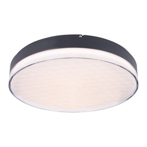 Plafoniera LED rotonda Ø48cm 54W nera Maxlight Sekko