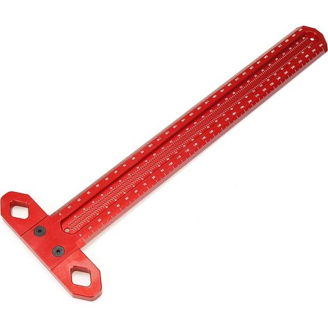 EASYCOMFORT Règle de marquage de précision en alliage d'aluminium - 300 mm (1/5)