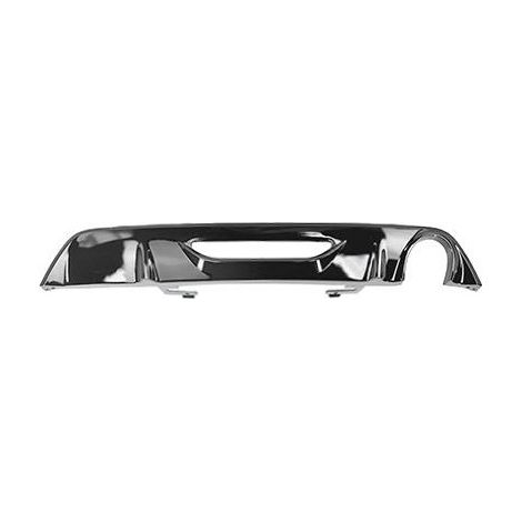 Spoiler de pare-choc arrière noir brillant 1 sortie Peugeot 208 depuis 2019