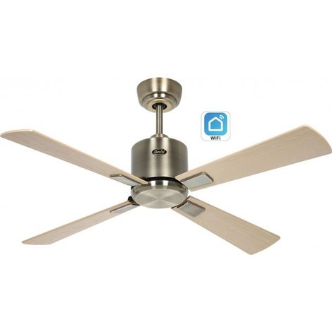 Ventilador de techo con WiFi CasaFan 944121W ECO NEO III 103cm bronce/arce y haya (1/5)