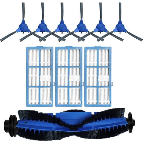 Replacement Kit for 850T Robot Vacuum Cleaner, Blue Materials Brush System and Unique Filtration Robot Vacuum Accessories (1/5)