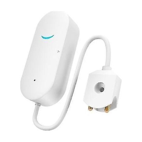 1 détecteur de fuite d'eau WiFi, alarme niveau eau, notification APP, installation facile, pour cuisine salle de bain (1/2)