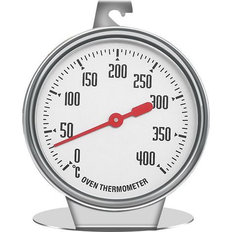 Oven Cooking Thermometer, Instant Read Temperature Indicator, Stainless Steel Probe with Hook - 7 x 9 cm (1/5)