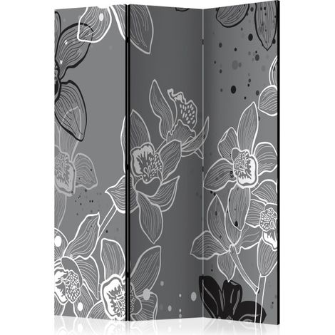 Paravent 3 Volets "Winter Flora" 135x172cm (1/2)
