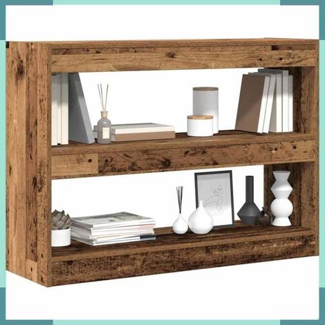 862721 Bibliothèque Bois ancien 100 x 30 x 72 cm Bois d'ingénierie (1/5)
