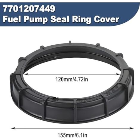 7701207449 Joint d'étanchéité pour réservoir de Carburant pour Renault Clio Mk2 Mk3 Mk4 Espace Mk5 Kangoo Dacia Logan Mk1 Mk2 Bague de Couvercle de Pompe à Essence 7701209115 (1/5)