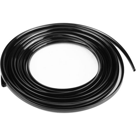 Moulure profilé en U bord de porte voiture noir 6m/19.7ft PVC anti-rayures protecteur 6x4 mm 1 pièce (1/5)