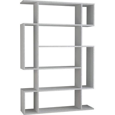 Libreria in legno "Mito" - 110 x 25 x 161 cm - Bianco