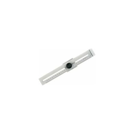 Righello di marcatura in acciaio inox da 250 mm – Graduazione in millimetri – Bordo di tracciamento temprato per la massima precisione – 1 pezzo (1/4)
