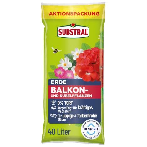 Tierra para macetas Substral 40.0 l drenaje aireación