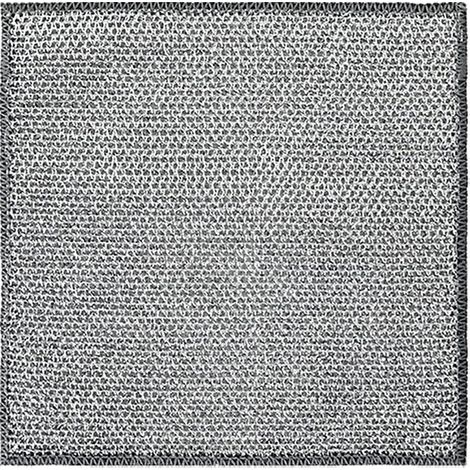 Chiffonnettes Métalliques - Chiffonnette À Fil Métallique Double Couche Pour Vaisselle - Pour Évier Fourchette Cuisinière - 1 Pièce 18 X 23 Cm (1/5)