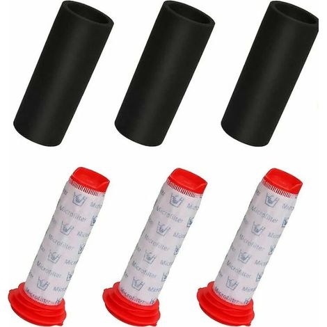 Lntyq Kit de filtres pour BOSCH BCH65 BCH6L2560 754176 754175, 3 filtres principaux + 3 filtres en mousse pour aspirateur (1/5)