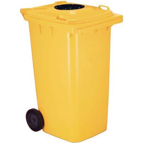 FRANKEL kaiserkraft, Poubelle avec ouverture de dépôt, 240 l, (1/5)