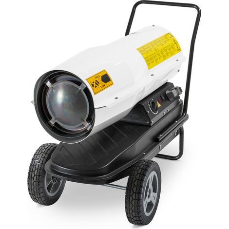 TROTEC Riscaldatore diesel IDE 30 D – potenza termica 30 kW – volume d'aria ventilatore riscaldatore olio 720 m³/h – riscaldatore da cantiere (1/5)