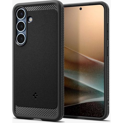 Cover posteriore Spigen per Samsung Galaxy S25, nera, 1 pz.
