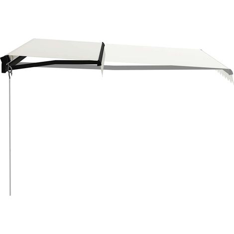 Maison Exclusive - Tenda da Sole Retrattile Manuale 300x250 cm Crema