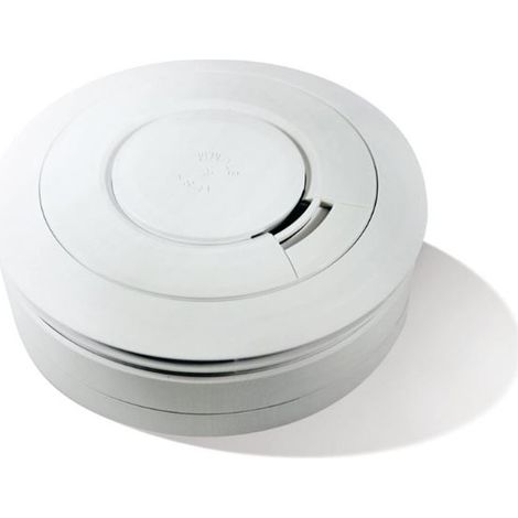 Détecteur de fumée optique haute sensibilité – Alimentation pile lithium 3V 10 ans – Puissance sonore 85 dB – Socle multi-fit antivol – Ei Electronics (1/2)
