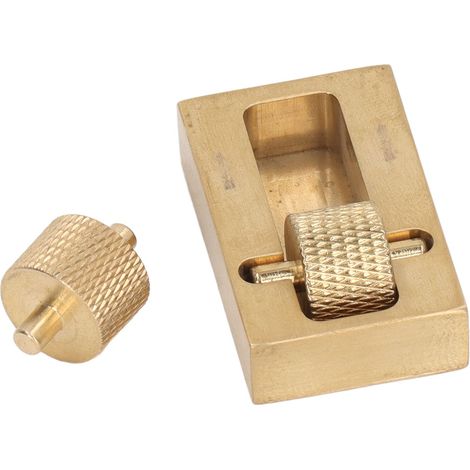 Boîte de coloration pour cuir durable, laiton haute résistance, huilage rapide, utilisation facile, mini roue à jante en cuir, adaptée aux travaux manuels en cuir. (1/5)