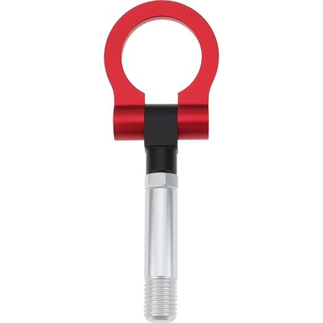 Roter, aufschraubbarer Abschlepphaken vorne/hinten für Mazda 2, 5, 6, RX8, CX5, CX9 (1/5)