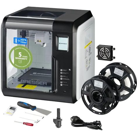 3D-Drucker Bresser Rex Wifi beheizte Platte 150x150x150 mm (1/3)
