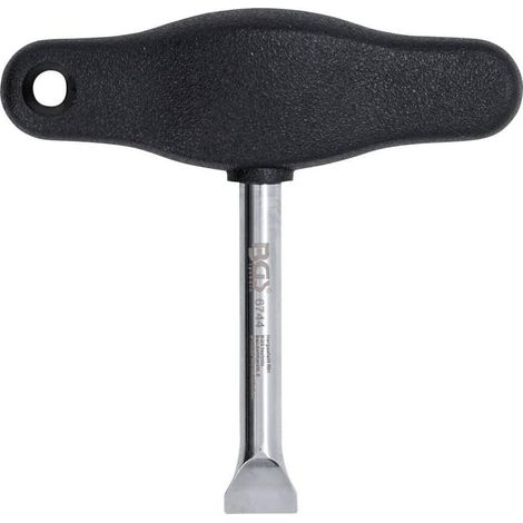 Clé de Bouchons de Batterie avec Poignée T - 11,4 x 3,2 x 18,6 cm - Acier, Prise Facile et Solide - D-Work (1/5)