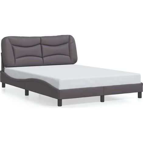Maison Exclusive - Giroletto senza Materasso Hvar Grigio 140x200 cm in Similpelle (1/5)