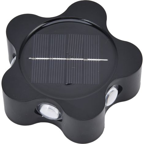 Applique murale solaire IP65 ABS, lampe décorative extérieure pour éclairage quotidien du jardin (1/5)