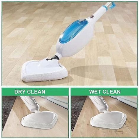 Lingettes Microfibre - 6 Pièces - 27 x 21 cm - Pour Balai Vapeur H2O X5 - Lavables et Réutilisables (1/5)